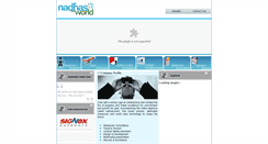 Desktop Screenshot of nadhasworld.com