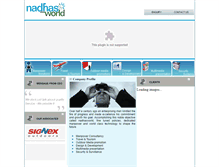 Tablet Screenshot of nadhasworld.com